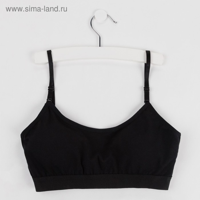 Топ для девочки, цвет чёрный, рост 134-140 см
Топ для девочки, цвет чёрный, рост 134-140 см