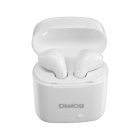 Наушники Dialog ES-15BT, беспроводные, вкладыши, микрофон, BT v5.0, 55/400 мАч, белые
Наушники Dialog ES-15BT, беспроводные, вкладыши, микрофон, BT v5.0, 55/400 мАч, белые