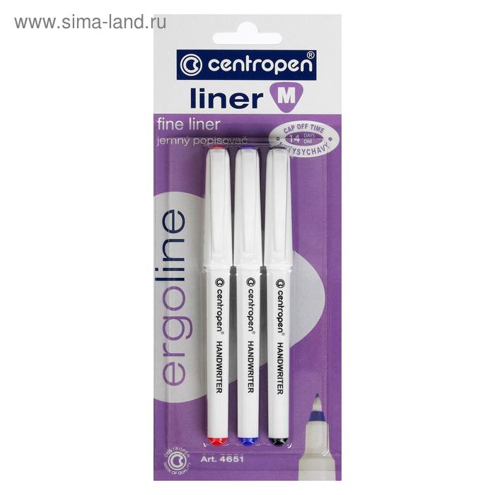 Набор ручек капиллярных 3 цввета, 1.2 мм Centropen "Handwriter" 4651, линия 0,5 мм, блистер, европодвес
Набор ручек капиллярных 3 цввета, 1.2 мм Centropen "Handwriter" 4651, линия 0,5 мм, блистер, европодвес