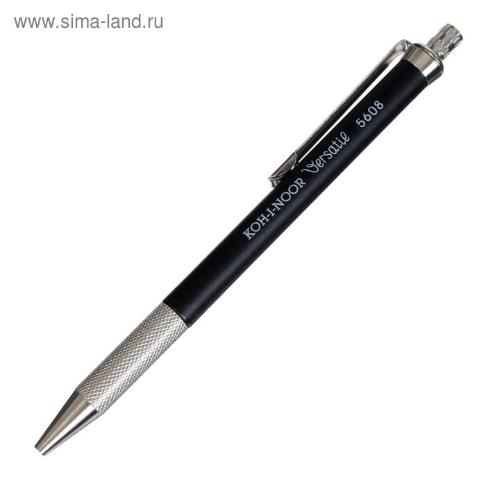 Карандаш цанговый 2.0 мм Koh-I-Noor 5608CN Versati, черно-серебр корпус, с клипом
Карандаш цанговый 2.0 мм Koh-I-Noor 5608CN Versati, черно-серебр корпус, с клипом