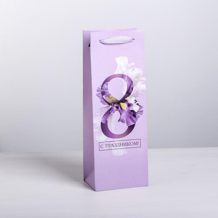 Пакет под бутылку «С Праздником!», 36 × 13 × 10 см
Пакет под бутылку «С Праздником!», 36 × 13 × 10 см