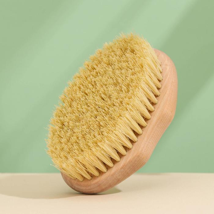 Щётка для сухого массажа, без ручки, тампико, 12,5×8 см
Щётка для сухого массажа, без ручки, тампико, 12,5×8 см