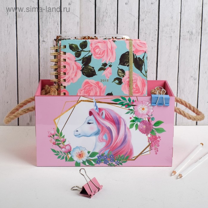 Ящик для хранения с верёвкой "Единорог", 250 х 135 х 120 мм
Ящик для хранения с верёвкой "Единорог", 250 х 135 х 120 мм