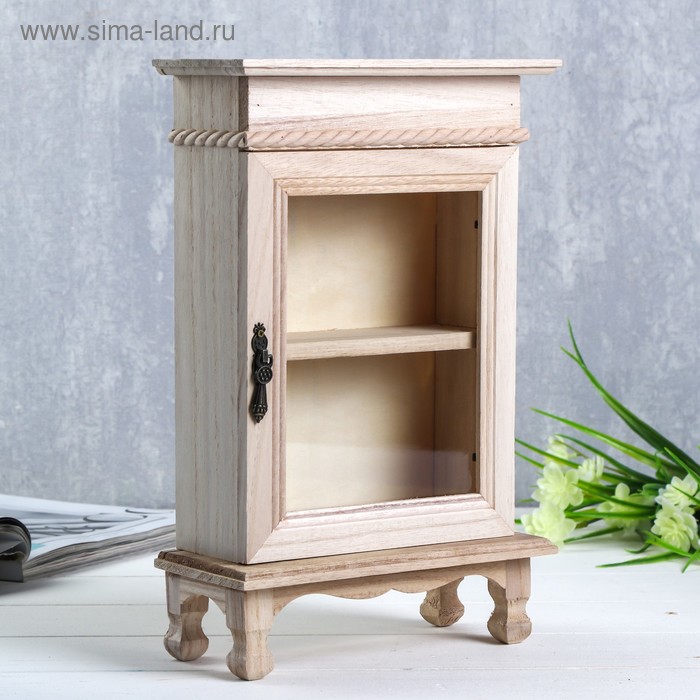 Шкатулка дерево для росписи "Буфет на ножках" 31х8,8х20 см
Шкатулка дерево для росписи "Буфет на ножках" 31х8,8х20 см