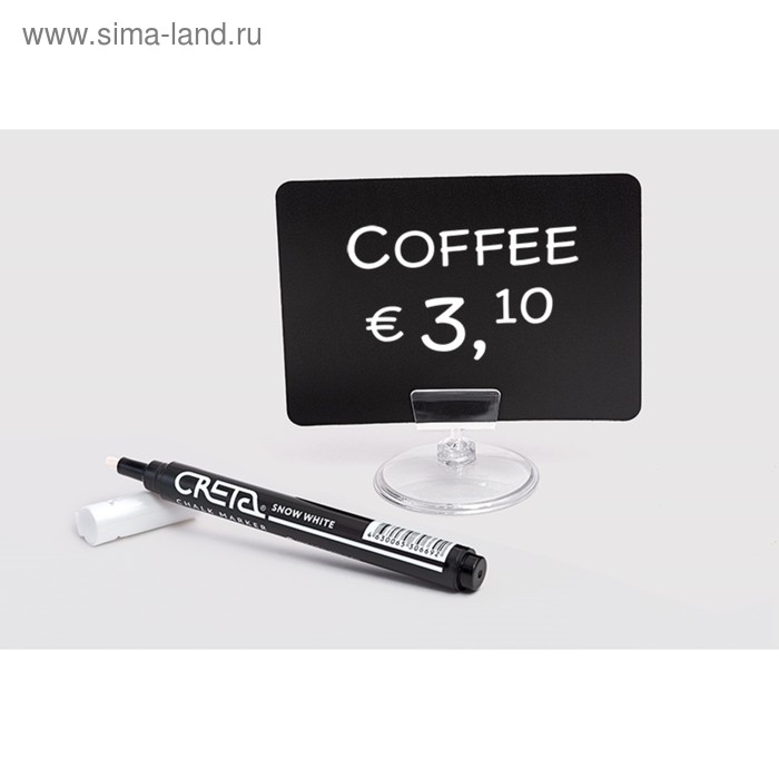 Набор 3 предмета: ценникодержатель, меловой ценник, маркер ROUND BASE 1, цвет чёрный
Набор 3 предмета: ценникодержатель, меловой ценник, маркер ROUND BASE 1, цвет чёрный