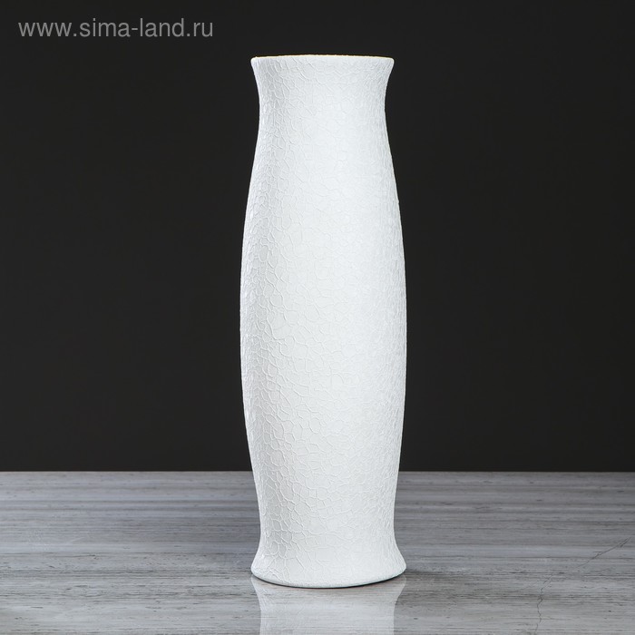 Ваза напольная "Ромина" шёлк, белая, 40 см, керамика
Ваза напольная "Ромина" шёлк, белая, 40 см, керамика