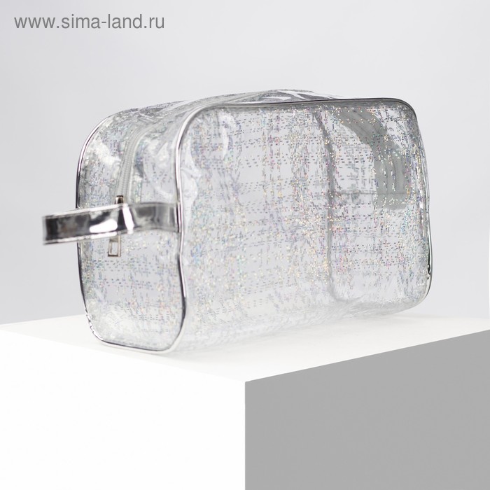 Косметичка ПВХ, отдел на молнии, с ручкой, цвет белый
Косметичка ПВХ, отдел на молнии, с ручкой, цвет белый