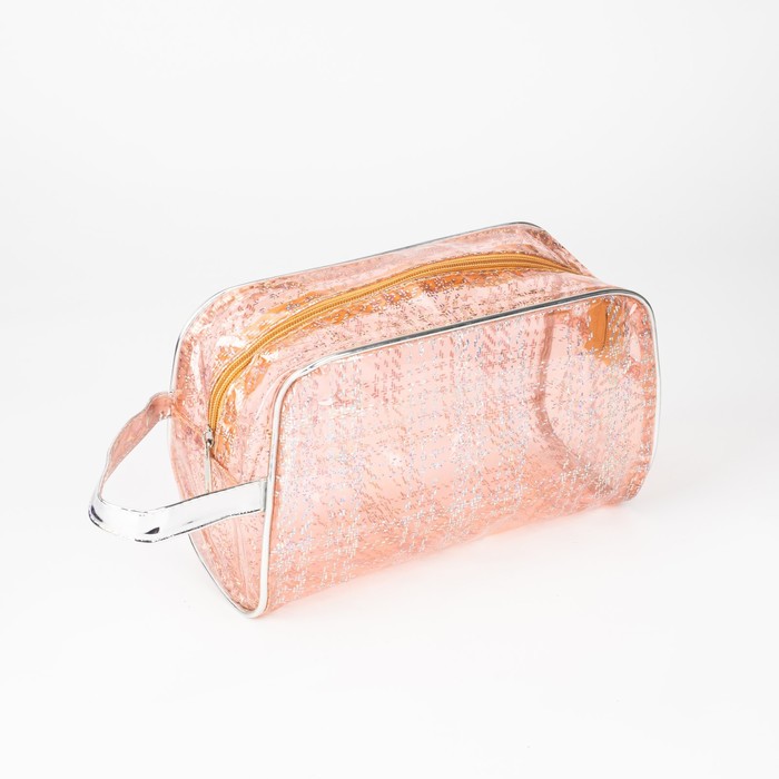 Косметичка ПВХ, отдел на молнии, с ручкой, цвет розовый
Косметичка ПВХ, отдел на молнии, с ручкой, цвет розовый
