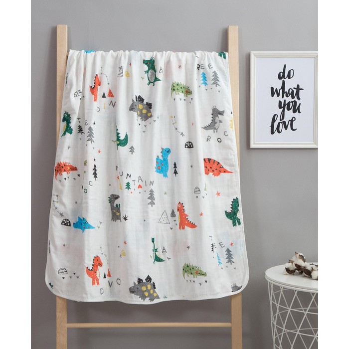 Одеяло лёгкое Крошка Я "Дино" 90*90 см, муслин четырехслойный, 100% хлопок
Одеяло лёгкое Крошка Я "Дино" 90*90 см, муслин четырехслойный, 100% хлопок