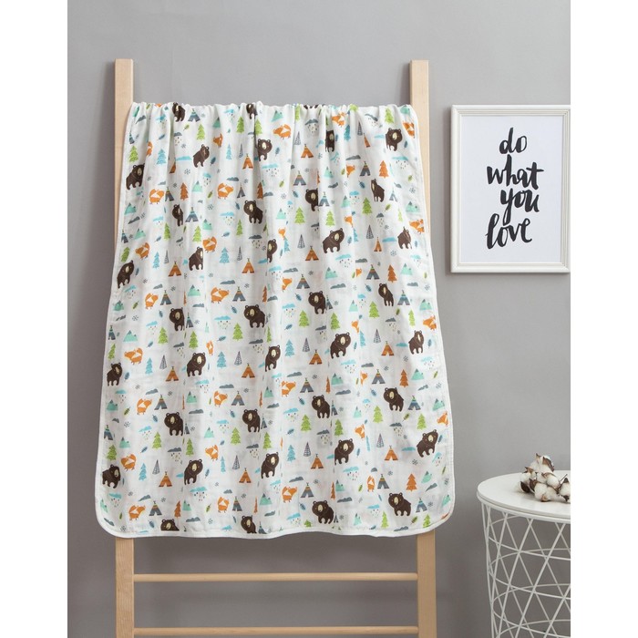 Одеяло лёгкое Крошка Я "Лес" 90*90 см, муслин четырехслойный, 100% хлопок
Одеяло лёгкое Крошка Я "Лес" 90*90 см, муслин четырехслойный, 100% хлопок