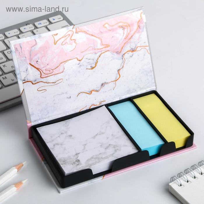 Бумажный блок в пластиковом футляре "Сочиняй мечты", 100 листов + 2 стикера
Бумажный блок в пластиковом футляре "Сочиняй мечты", 100 листов + 2 стикера