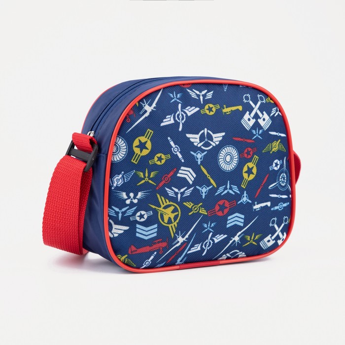 Сумка детская на молнии, регулируемый ремень, цвет синий
Сумка детская на молнии, регулируемый ремень, цвет синий