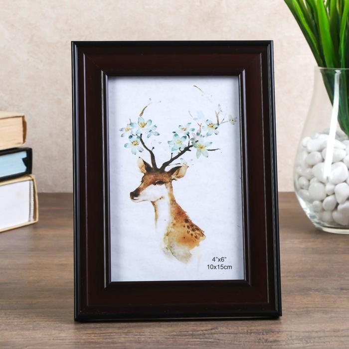 Фоторамка пластик 10х15 см "Обжаренный кофе" 19х14 см
Фоторамка пластик 10х15 см "Обжаренный кофе" 19х14 см