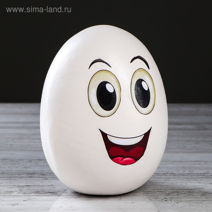 Копилка "Яйцо", глянец, бежевый цвет, 17 см
Копилка "Яйцо", глянец, бежевый цвет, 17 см