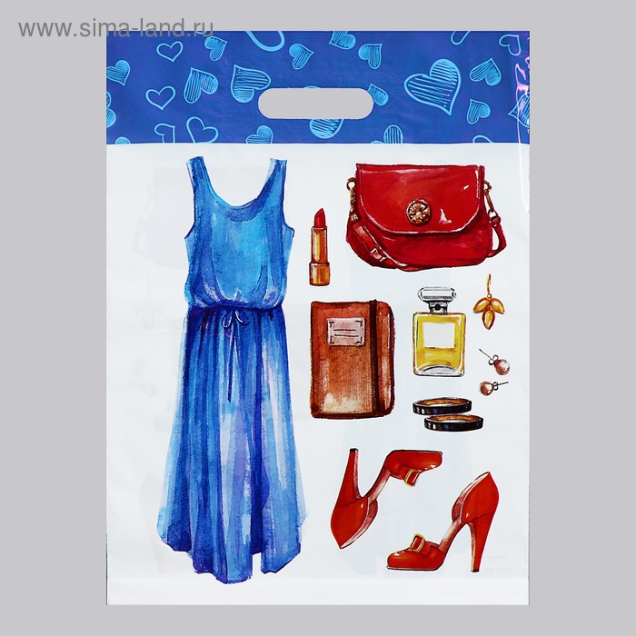 Пакет полиэтиленовый с вырубной, усиленной ручкой, 31 х 40 см, 60 мкм 
Пакет полиэтиленовый с вырубной, усиленной ручкой, 31 х 40 см, 60 мкм