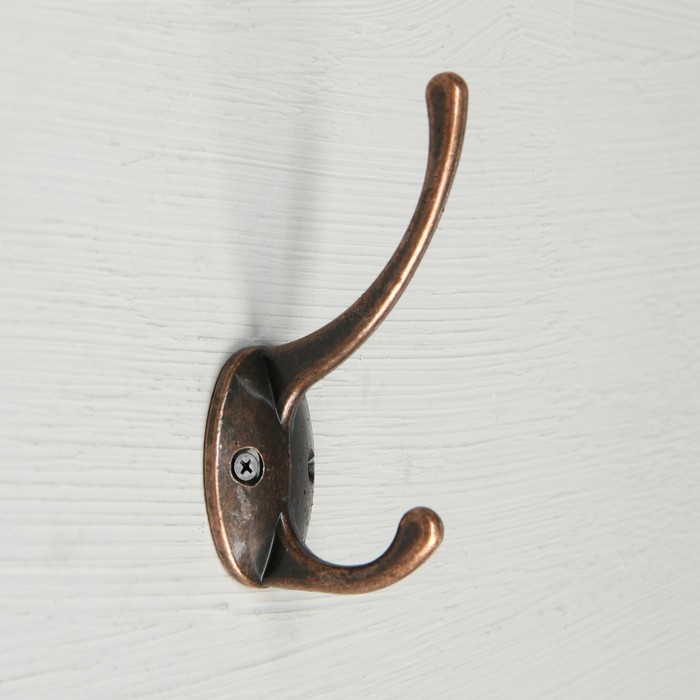 фото Крючок мебельный light vintage 006, цвет медь