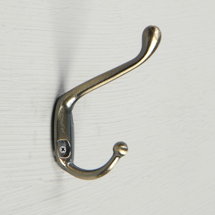 фото Крючок мебельный light vintage 007, цвет бронза