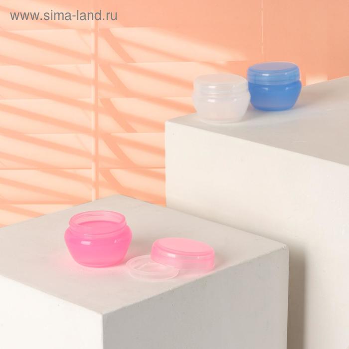 Баночка для хранения, 10 мл, цвет МИКС
Баночка для хранения, 10 мл, цвет МИКС