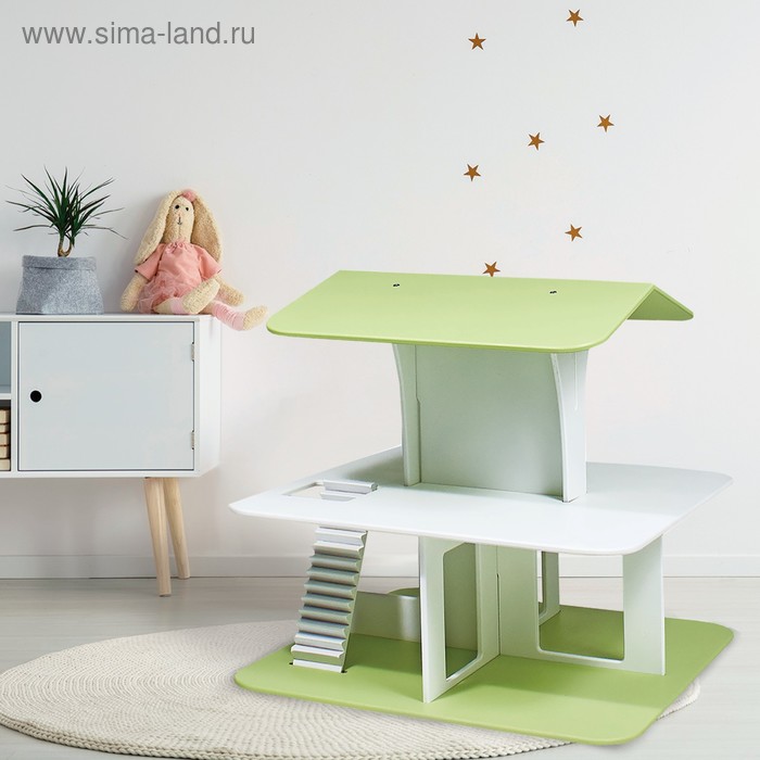 Дом кукольный «Фазенда» зелёный
Дом кукольный «Фазенда» зелёный