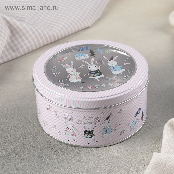 Банка для сыпучих продуктов «Зайки», 800 мл, 13×6,5 см
Банка для сыпучих продуктов «Зайки», 800 мл, 13×6,5 см