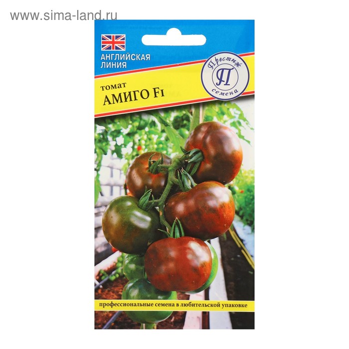 Семена Томат "Престиж семена" "Амиго" F1, 3 шт.
Семена Томат "Престиж семена" "Амиго" F1, 3 шт.