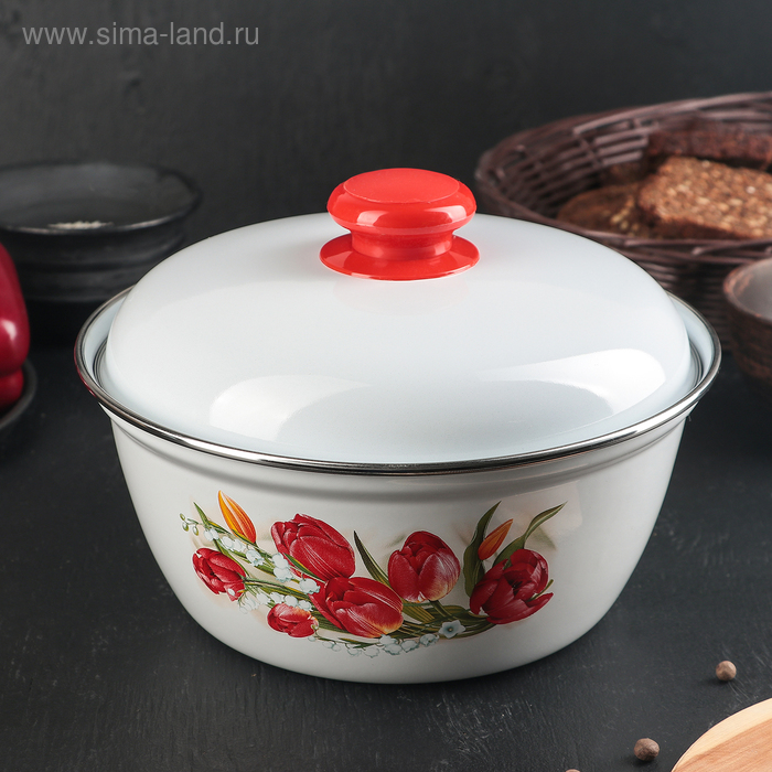 Салатник с крышкой «Ласковый май», 2 л
Салатник с крышкой «Ласковый май», 2 л