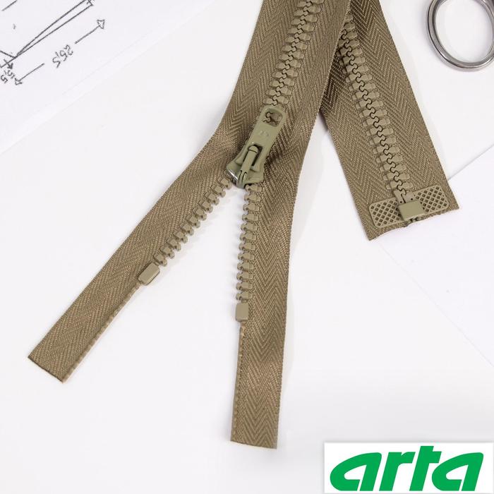 Молния «Трактор», Т10, разъёмная, 80 см, цвет фисташковый №110
Молния «Трактор», Т10, разъёмная, 80 см, цвет фисташковый №110