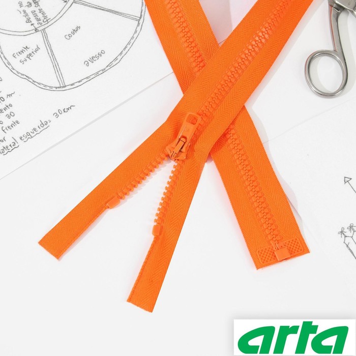 Молния «Трактор», Т10, разъёмная, 85 см, цвет оранжевый №005
Молния «Трактор», Т10, разъёмная, 85 см, цвет оранжевый №005