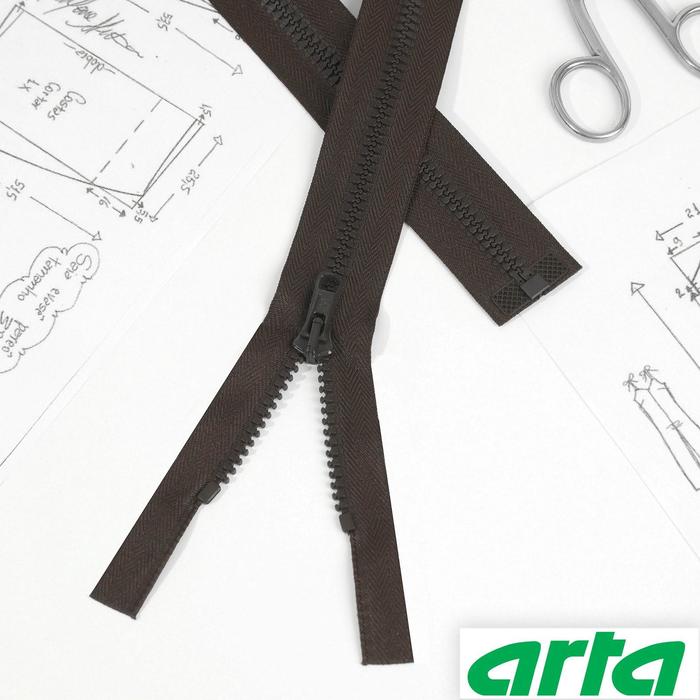 Молния «Трактор», Т10, разъёмная, 85 см, цвет тёмно-коричневый №068
Молния «Трактор», Т10, разъёмная, 85 см, цвет тёмно-коричневый №068