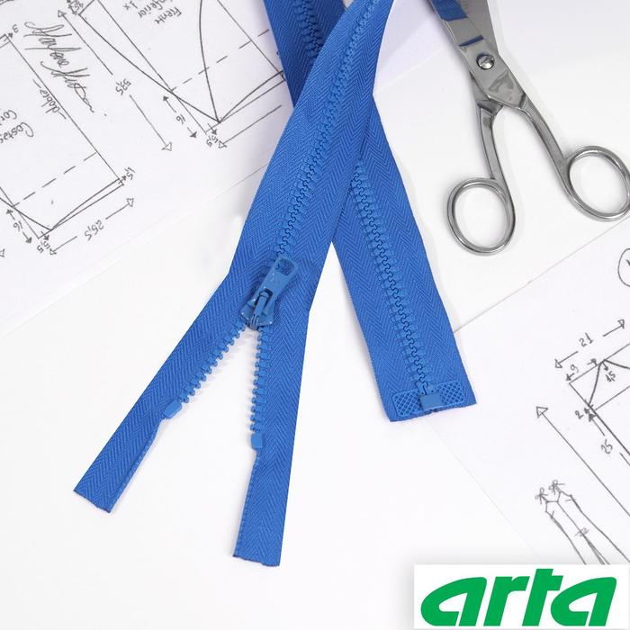 Молния «Трактор», Т10, разъёмная, 85 см, цвет василёк №090
Молния «Трактор», Т10, разъёмная, 85 см, цвет василёк №090