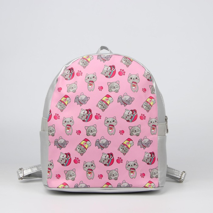 Рюкзак, отдел на молнии, цвет розовый
Рюкзак, отдел на молнии, цвет розовый
