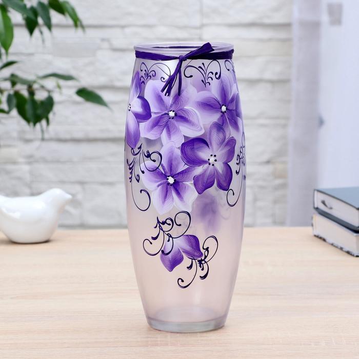 Ваза "Цветы" фиолетовая h-23,5х9,5; d-6.5см
Ваза "Цветы" фиолетовая h-23,5х9,5; d-6.5см