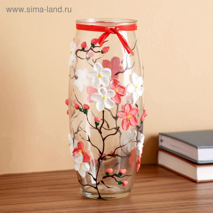 Ваза "Сакура объемная" h-23,5х9,5; d-6.5см
Ваза "Сакура объемная" h-23,5х9,5; d-6.5см