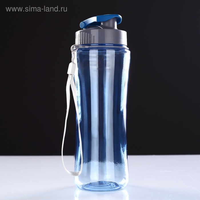 фото Бутылка для воды 630 мл, с ремешком, микс