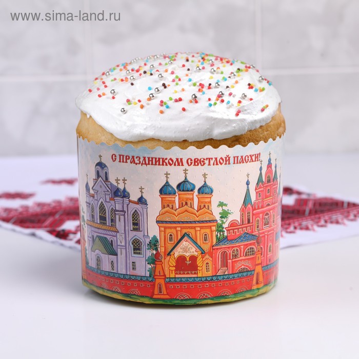 Форма бумажная для кекса, маффинов и кулича "Кремли" 134x100 мм
Форма бумажная для кекса, маффинов и кулича "Кремли" 134x100 мм