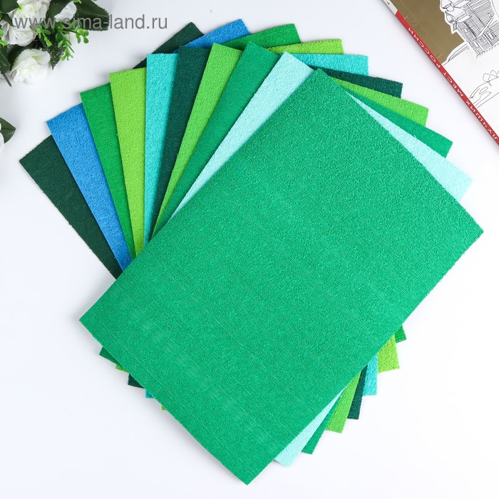 Набор махрового фоамирана "Magic 4 Hobby" ассорти №5, 20х30 см, 2 мм, 10шт
Набор махрового фоамирана "Magic 4 Hobby" ассорти №5, 20х30 см, 2 мм, 10шт