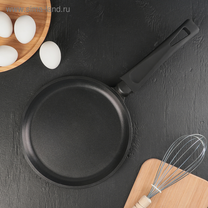 Сковорода блинная «Премьера», d=22 см, пластиковая ручка, антипригарное покрытие
Сковорода блинная «Премьера», d=22 см, пластиковая ручка, антипригарное покрытие