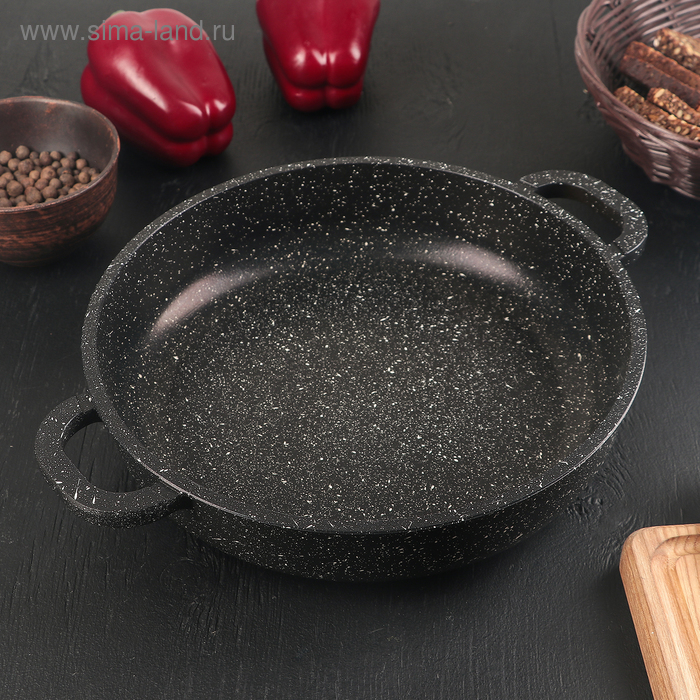 Жаровня «Орион», d=26 см, антипригарное покрытие, цвет чёрный
Жаровня «Орион», d=26 см, антипригарное покрытие, цвет чёрный