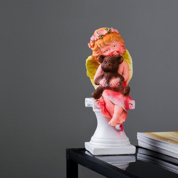 Фигура "Девочка ангелочек с мишкой" 6х11,8х24,7см
Фигура "Девочка ангелочек с мишкой" 6х11,8х24,7см