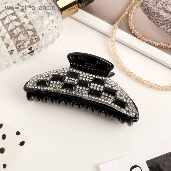 Краб для волос "Томирис" 8,5 см, дуга, чёрный
Краб для волос "Томирис" 8,5 см, дуга, чёрный