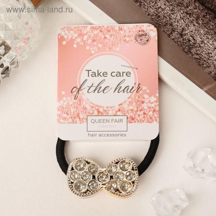 Резинка для волос "Белла" бантик, 6 см 
Резинка для волос "Белла" бантик, 6 см