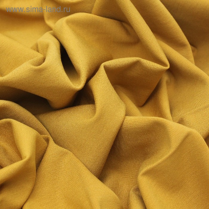 Трикотаж костюмный, вискоза гладкокрашеный, ширина 150 см, цвет горчичный
Трикотаж костюмный, вискоза гладкокрашеный, ширина 150 см, цвет горчичный