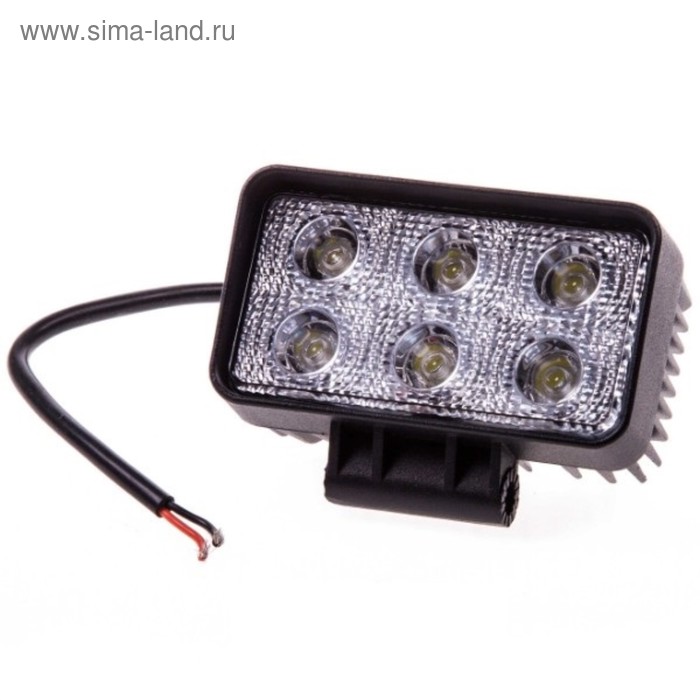 Фара светодиодная OFF ROAD, KS-WSQ206F, 6 диодов, 18 Вт, рассеиваемый свет, алюминиевый корпус, пылевлагозащищенный, 110х50х80 мм, 12/24 В
Фара светодиодная OFF ROAD, KS-WSQ206F, 6 диодов, 18 Вт, рассеиваемый свет, алюминиевый корпус, пылевлагозащищенный, 110х50х80 мм, 12/24 В