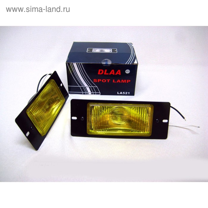 фото Фара противотуманная la-521 y, 183х45х72 мм, набор 2 шт dlaa