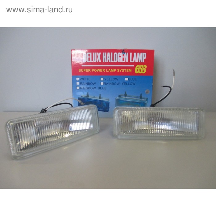 Фара противотуманная LA-666 W, 145х75х50 мм, набор 2 шт
Фара противотуманная LA-666 W, 145х75х50 мм, набор 2 шт