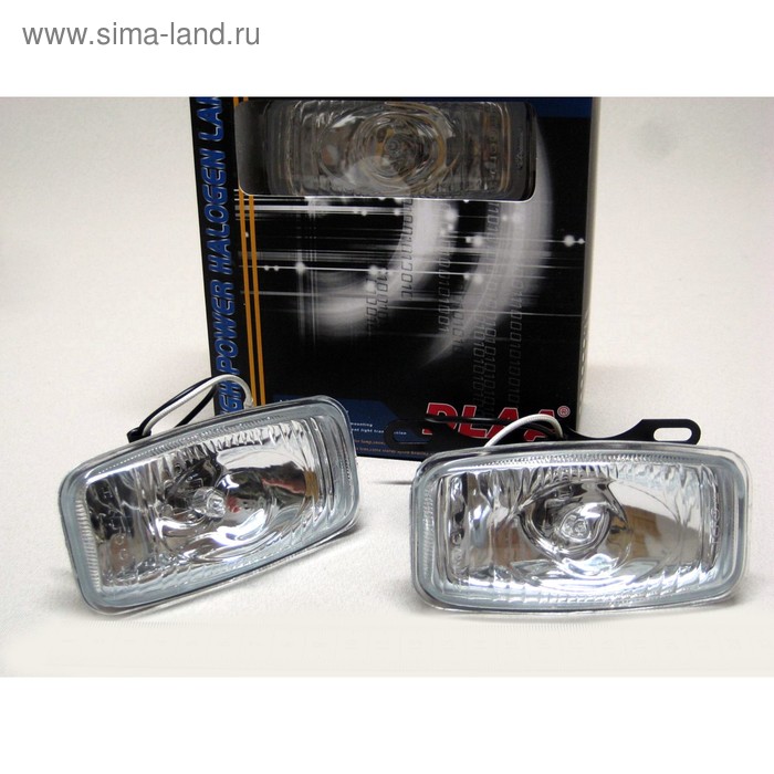 фото Фара противотуманная la-8030 w, 110х65х55 мм, набор 2 шт dlaa