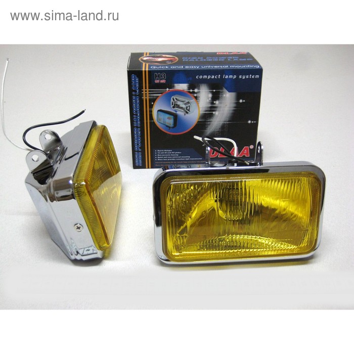 фото Фара противотуманная la-88е y, 150х65х87 мм, аналог ks-6207 y, набор 2 шт dlaa