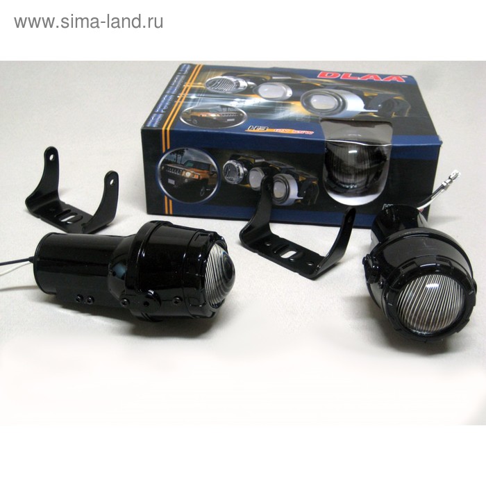 фото Фара противотуманная la-v1012b w, 70х140х60 мм, набор 2 шт dlaa