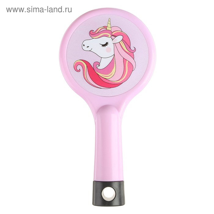 Расческа детская «Единорожка», круглая 15 х 7.3 см
Расческа детская «Единорожка», круглая 15 х 7.3 см