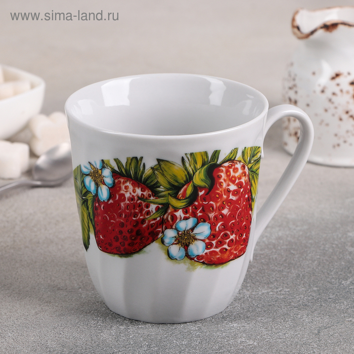Кружка «Клубника», 350 мл
Кружка «Клубника», 350 мл